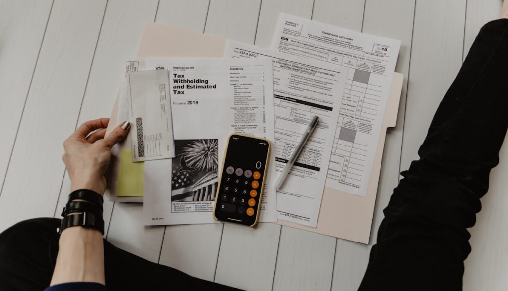 Appraiser reviewing a property file for a bank trust department in Philadelphia